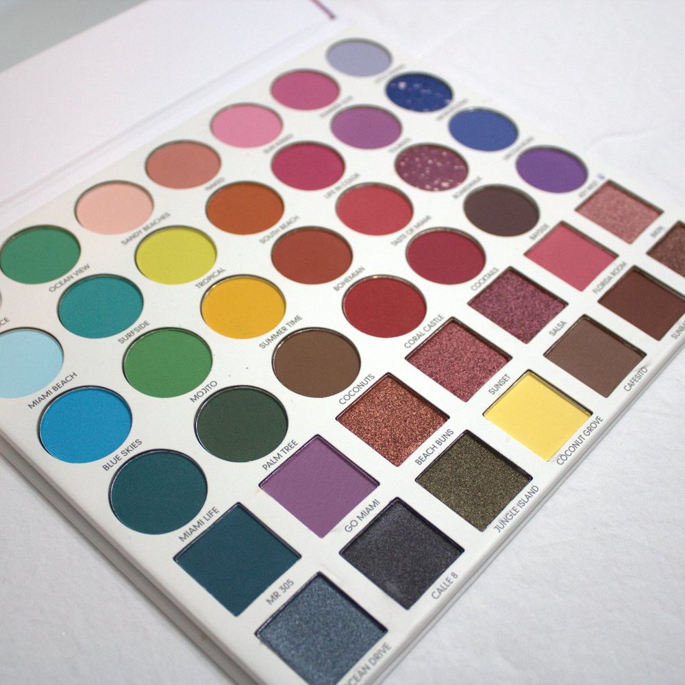 NEW MIAMI Eyeshadow Palette- 42 Colors !